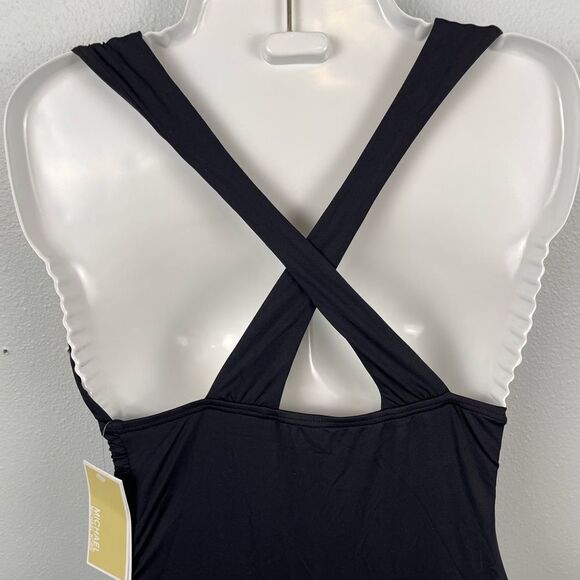 NWT MICHAEL Michael Kors One Piece Swim Suit Size 6 - Picture 4 of 4